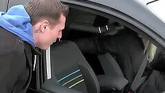 german hitchhiker teen public pick up and fuck