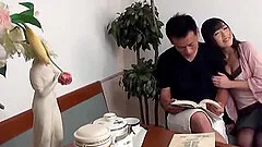 Kuroki Ikumi masturbates alone using her sex toy and a dirty mind