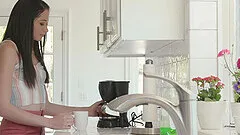 Avi Love puts a finger on her clit during a fuck for the best cum