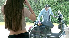 Anya Krey gets her wet pussy pounded before an memorable facial