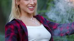 outside sex and a blowjob are fantasies of horny Abella Danger