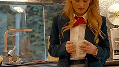 Natalie Knight adores when her lover cum strong on her naked body