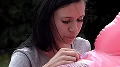 rough fuck by the pool is a paradise for horny girl Nikki Fox