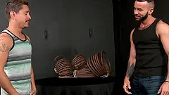 Hairy horny gay teen dudes cum on each other's dicks