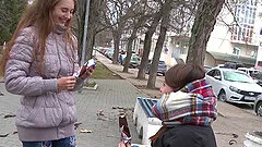 Sharing big sex toys makes Mara Gri and her friend happy