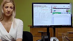 It is not a porn casting but amateur should fuck loan agent