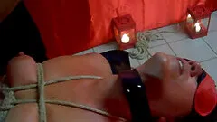 I have total control over slave Jenny. She gets a vibrator workout.