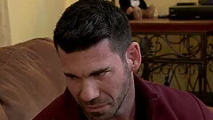 Hardcore gay ass licking and fucking with a handsome mature couple