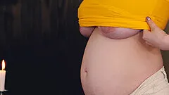 real slippery nuru masturbation with cute extreme pregnant big natural breast teen angel princess