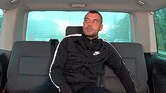 MILF blonde Lora picked up on the street and fucked in a car