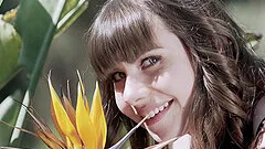 Luna Rival loves outside sex in all possible poses with her boyfriend