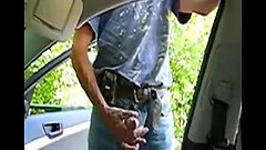 hubbby film wife exposed in car for voyeur