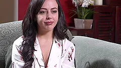 Petite babe Whitney Wright ball gagged, abused and fucked doggy style