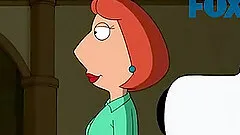 Cartoon porn fuck with Family guy cast pounding in a theatre