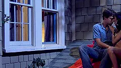 Hardcore fuck on the roof with slender teen beauty Tia Cyrus