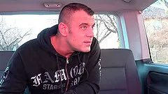 Blonde MILF Kathy picked up on the street and fucked in a car