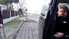 Busty blonde MILF Daisy gets a cumshot all over her shaved pussy