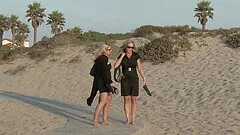 Mature lesbian couple Cindy Craves and Brandi Love sensualy caressing