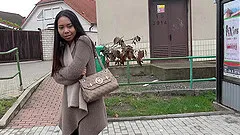 Exotic petite teen babe Killa pounded hardcore in a car