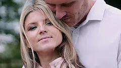 Huge cumshot in slutty mouth of Gina Gerson at the office