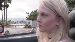 Lily Rader moaning while riding big cock hardcore in bed sex