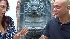 Kinky Nikki Hunter makes her man cum by pounding him with a strap on