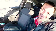 Reality hardcore car fuck with brunette MILF babe and her husband