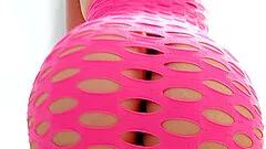 Slutty blonde mature bimbo Fallon West swallows a huge cumshot