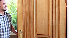 Hardcore deepthroating with a cumshot for a teen gay dude