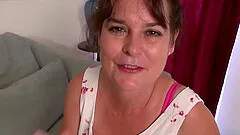Perfect herself masturbation with toys by beautiful brunette mature