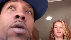 Kitty banging on monster cock in interracial porn