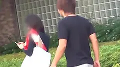 Hardcore missionary fuck and a creampie for Kiyomoto Rena