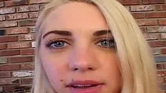 Britney Madison has always wanted to be in a gang bang and in this interracial fiveonone