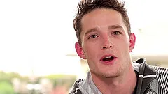 Solo masturbation session with a blonde teen gay guy