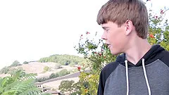 Solo masturbation session and a cumshot from teen gay Tommy White