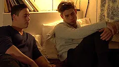 Teen guys get bored and indulge in gay cock sucking until cumming