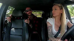 Nothing pleases hot Natasha Starr like fucking in the car