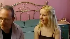Blonde MILF babe Donna C. masturbates before a fuck and a cumshot