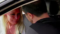 Lola Taylor stopped the car in the middle of nowhere so they can fuck