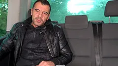 Hardcore pussy pounding and a cum shot in a car with Lucia