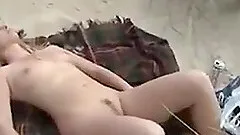 Nudist Gangbang with blondie Kathy