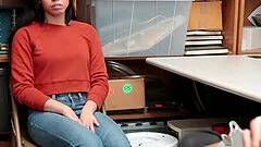 Tory Bellamy gets a rough missionary style fuck in the office