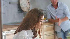 Gisha Forza deepthroats and fucks until she gets a cumshot