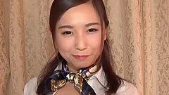 Sasakura An rides a big cock with her oily ass and gets a creampie