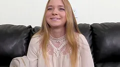 Job interview turn into hardcore sex for blonde model Chelsea