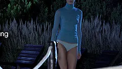 Gorgeous redhead teen Lyen Parker gets a big black cock in her ass