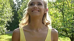 Babe Veronica Leal loves outdoor fucking and receiving facials