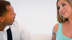 Ryan Riesling wrecked by a big black cock