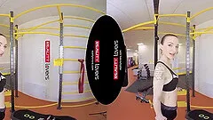 Anal Workout for Fit Gym Teen in VR action