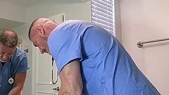 Sexy daddy barebacks his curious BF